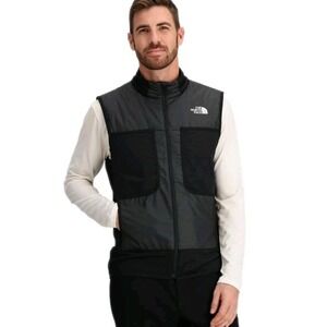 The North Face Men's Large Winter Warm Pro Vest Black Insulated Hiking Layer